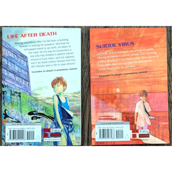Alive: The Final Evolution Volume 1-2 Manga Tadashi Kawashima Adachitoka English - Picture 2 of 5